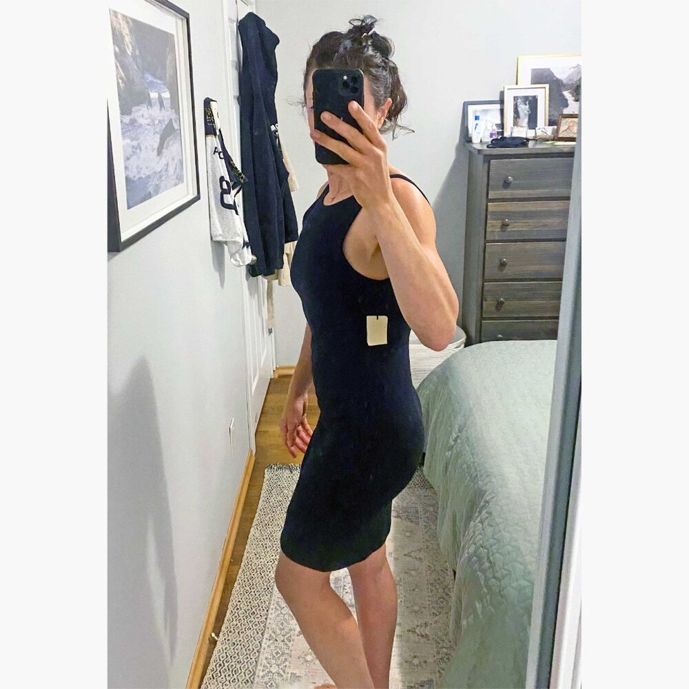 TNA Bodycon Low Back Dress
